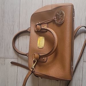 Michael Kors Tan Leather Handbag